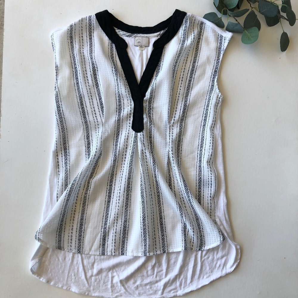 Anthropologie Postmark Sleeveless Blouse